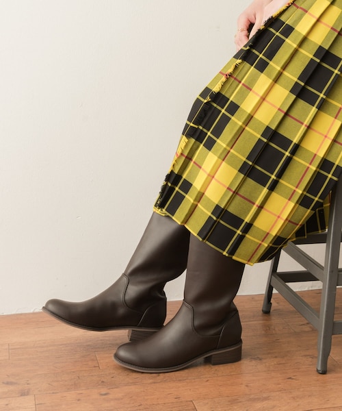 URBAN RESEARCH Sonny Label（アーバンリサーチサニーレーベル）の「ロングブーツ（ブーツ・レディース・ブラック/ブラウン・36/37/38）」の2枚目の写真