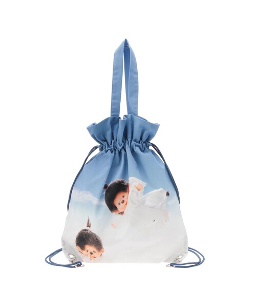 jouetie(ジュエティ)の「【抽選販売】【monchhichi×jouetie】フォトプリントナップサック(バックパック/リュック・レディース・ブラック/ブルー・F)」の20枚目の写真