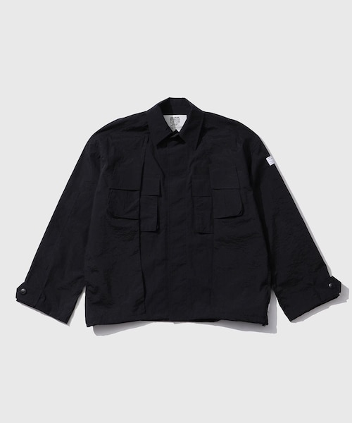 ADAM ET ROPE'(アダムエロペ)の「【elephant TRIBAL fabrics/エレファントトライバルファブリクス】Double Military Jacket(その他アウター・メンズ・ブラック/カーキ・F)」の1枚目の写真