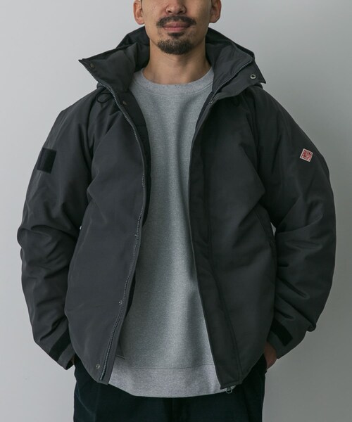 URBAN RESEARCH DOORS（アーバンリサーチドアーズ）の「DANTON　ARMY HOODED JACKET（テーラードジャケット・メンズ・GREY/BLACK/NAVY/LT.BEIGE/OLIVE/IVORY・S/M/L）」の7枚目の写真