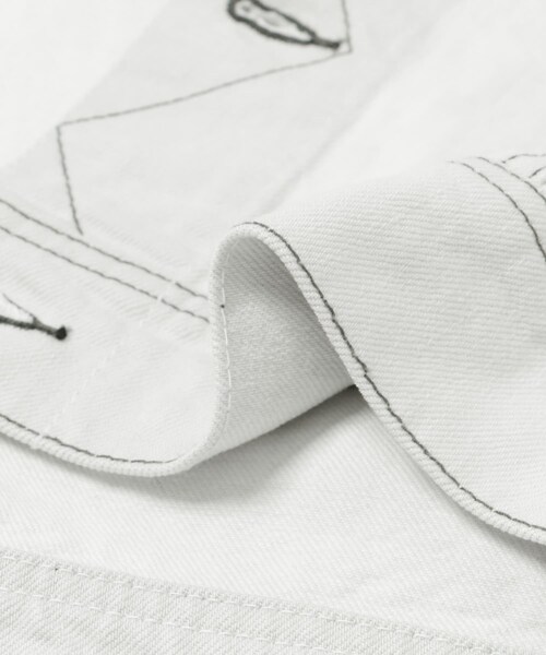 URBAN RESEARCH(アーバンリサーチ)の「Nomat Mini Trucker Jacket(デニムジャケット・レディース・IvoryWhite・1)」の9枚目の写真