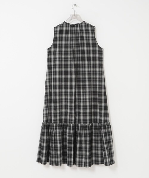 URBAN RESEARCH（アーバンリサーチ）の「サッカーチェックワンピース（ワンピース・レディース・BLACK/NAVY・Free）」の15枚目の写真
