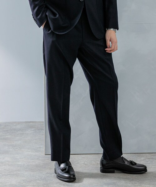 URBAN RESEARCH DOORS(アーバンリサーチドアーズ)の「LIFE STYLE TAILOR フラノパンツ(スラックス・メンズ・GRAY-CH/NAVY・44/46/48/50)」の14枚目の写真