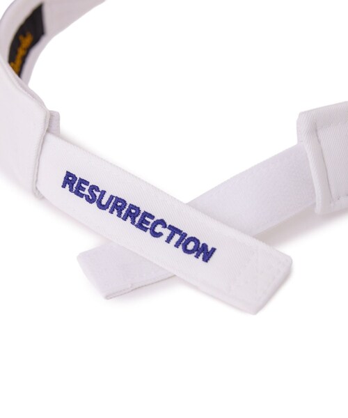 ROPE'（ロペ）の「【Resurrection×JUN&ROPE'】ブリムサンバイザー（サンバイザー・レディース・ホワイト・F）」の12枚目の写真