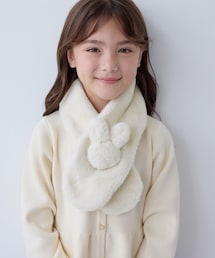 ROPE' PICNIC（ロペピクニック）の「【KIDS/キッズ】うさぎモチーフファーティペット（マフラー・キッズ）」