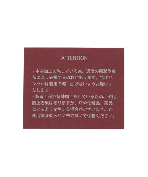 ADAM ET ROPE'（アダムエロペ）の「【GIGI（ジジ）】LUNA twisted earrings（ピアス（両耳用）・レディース・シルバー・F）」の12枚目の写真