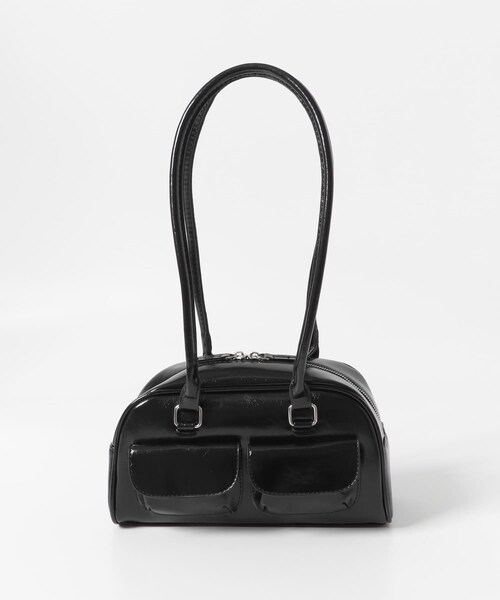 URBAN RESEARCH ROSSO（アーバンリサーチロッソ）の「ヴィンテージライクボストンバッグ（ボストンバッグ・レディース・OFFWHITE/SAX/BLACK・-）」の2枚目の写真