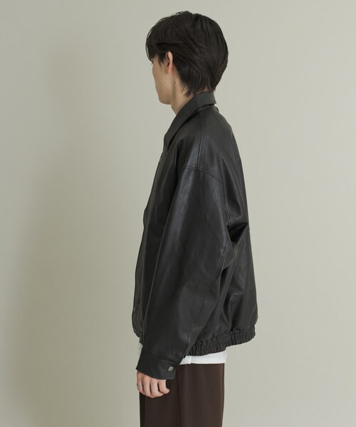 SENSE OF PLACE by URBAN RESEARCH(センスオブプレイスバイアーバンリサーチ)の「FLブルゾン(ブルゾン・メンズ・BLACK/BROWN・S/M/L)」の16枚目の写真