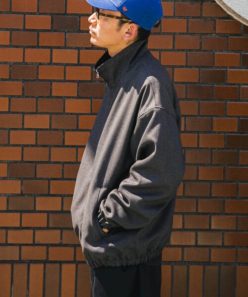 URBAN RESEARCH（アーバンリサーチ）の「Wide Dad　Dad TWEED BLOUSON（ブルゾン・メンズ・D NAVY・1/2）」の9枚目の写真