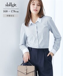 slattgir | 高身長　オフィスに最適　カットソー長袖シャツ　（トールサイズ）(シャツ/ブラウス)