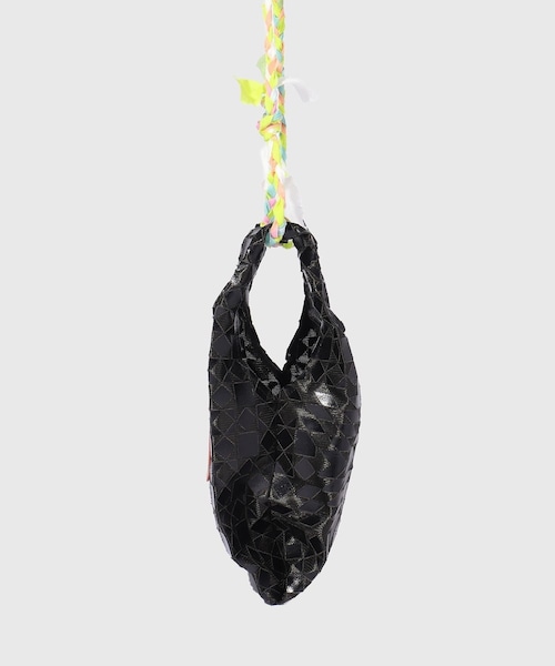 ADAM ET ROPE'（アダムエロペ）の「【HOLO MARKET/ホロマーケット】Quilt Star Super Market mini Tote Bag（トートバッグ・メンズ・ブラック/ゴールド/シルバー・F）」の6枚目の写真