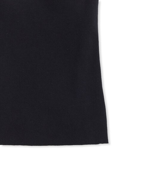 ADAM ET ROPE'（アダムエロペ）の「シルク混ワンショルタンクトップ（タンクトップ・レディース・ブラック/ダークブラウン系/ブルー系・F）」の21枚目の写真