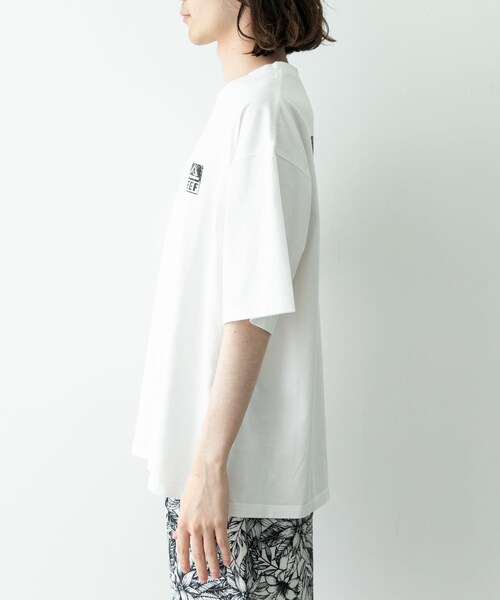 URBAN RESEARCH Sonny Label（アーバンリサーチサニーレーベル）の「REEF　BOX LOGO SHORT-SLEEVE T-SHIRTS（Tシャツ/カットソー・メンズ・WHT/BLK/PNK・M/L）」の7枚目の写真