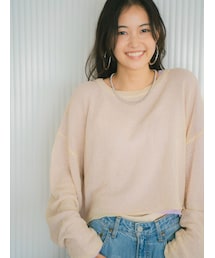 Ungrid | シアーショートニット(ニット/セーター)