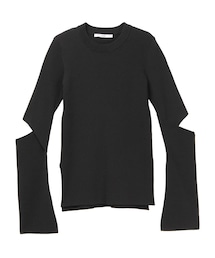 UN3D. | ARM OPEN RIB KT TOP(ニット/セーター)