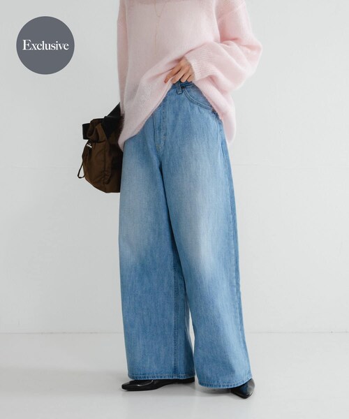 URBAN RESEARCH（アーバンリサーチ）の「『別注』Lee101×URBAN RESEARCH　BAGGYPANTS（デニムパンツ・レディース・LIGHT USED/ONE WASH/DARK USED/MEDIUMUSED・XS/S/M/L）」の5枚目の写真