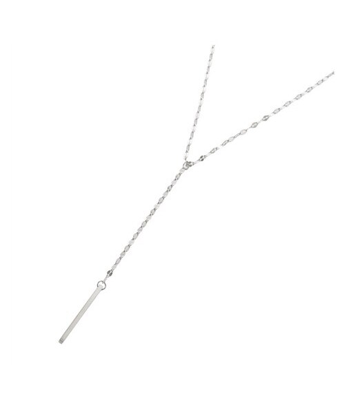 nissen（ニッセン）の「【Creamdot.】Y字ペタルチェーンのステンレス製マグネットネックレス（ネックレス・メンズ・ゴールド/シルバー・40cm/45cm）」の3枚目の写真