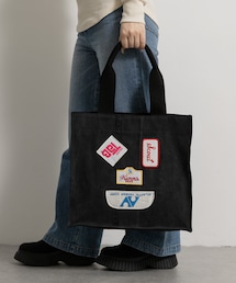 THE GOODLAND MARKET | 77circa　make antique patch denim bag(トートバッグ)