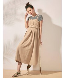 dazzlin | バックベルトデザインキャミワンピース(ワンピース)