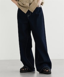 nissen | 【Soiunique】超ワイドパンツ(パンツ)