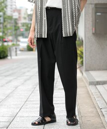 SENSE OF PLACE by URBAN RESEARCH | 『セットアップ対応』 『UR TECH DRYLUXE』リネンライクテーパードパンツ(その他パンツ)
