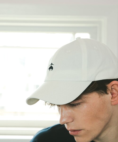 URBAN RESEARCH（アーバンリサーチ）の「『別注』BROOKS BROTHERS×UR　GF COTTON TWILL CAP（キャップ・メンズ・NAVY/WHITE/BLACK・one）」の6枚目の写真
