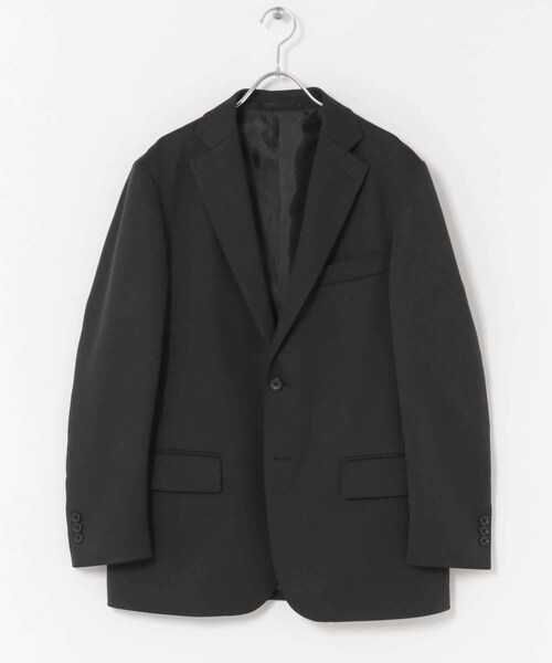 URBAN RESEARCH DOORS（アーバンリサーチドアーズ）の「LIFE STYLE TAILOR　レトロヘリンボンストレッチジャケット（テーラードジャケット・メンズ・BLACK/GRAY・S/M/L/XL）」の14枚目の写真