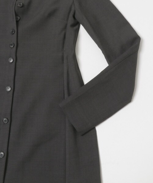 URBAN RESEARCH（アーバンリサーチ）の「RECTO　SLIM FIT SHIRTS DRESS（ワンピース・レディース・C GREY・S）」の5枚目の写真