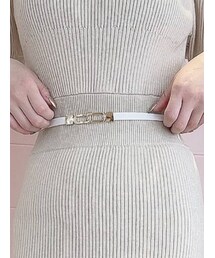 RESEXXY | メタルデザインゴムベルト(ベルト)