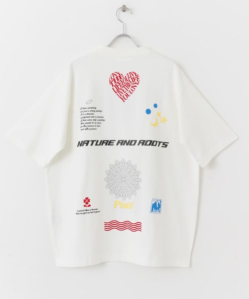 SENSE OF PLACE by URBAN RESEARCH（センスオブプレイスバイアーバンリサーチ）の「ロゴグラフィックTシャツ(5分袖) A（Tシャツ/カットソー・メンズ・WHITE/BLACK/ROYAL BLUE・M/L）」の19枚目の写真
