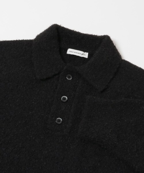 URBAN RESEARCH DOORS（アーバンリサーチドアーズ）の「ブークレ ニットポロシャツ（ニット/セーター・メンズ・BROWN/NAVY/BLACK・M/L）」の16枚目の写真