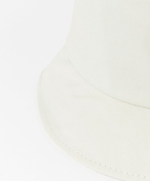 SMELLY（スメリー）の「コットンリボンバケットハット（ハット・レディース・BLK/IVO・-）」の17枚目の写真
