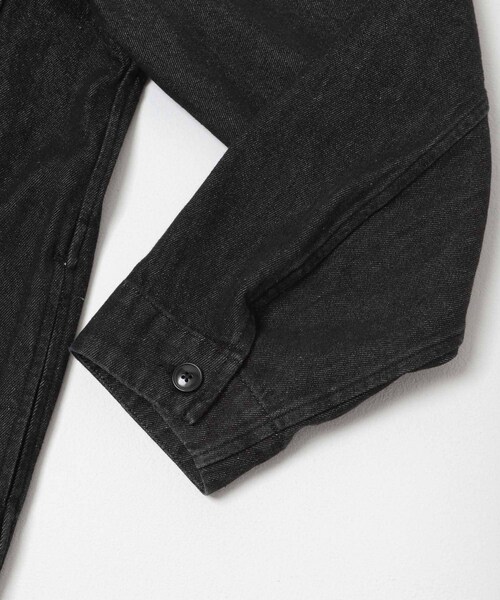 URBAN RESEARCH DOORS（アーバンリサーチドアーズ）の「デニムシャツカバーオール（カバーオール・メンズ・O.W./USED/BLACK・M/L）」の13枚目の写真