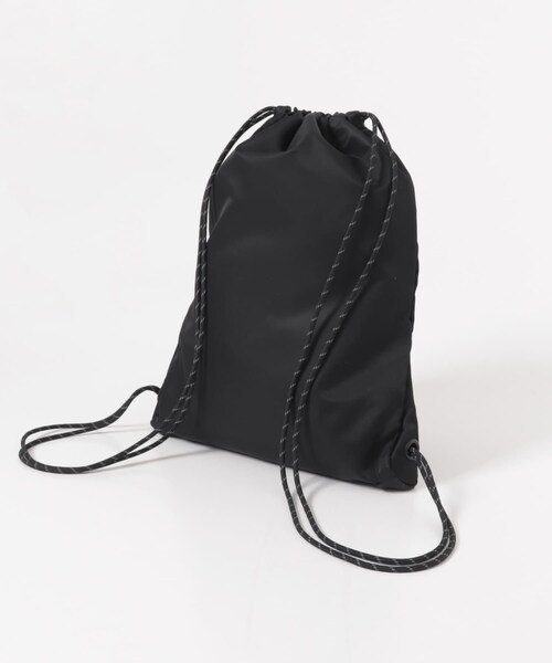 URBAN RESEARCH(アーバンリサーチ)の「ANCHOR INC. REFLECTOR DRAWSTRING BAG(バックパック/リュック・メンズ・BLACK・One)」の4枚目の写真