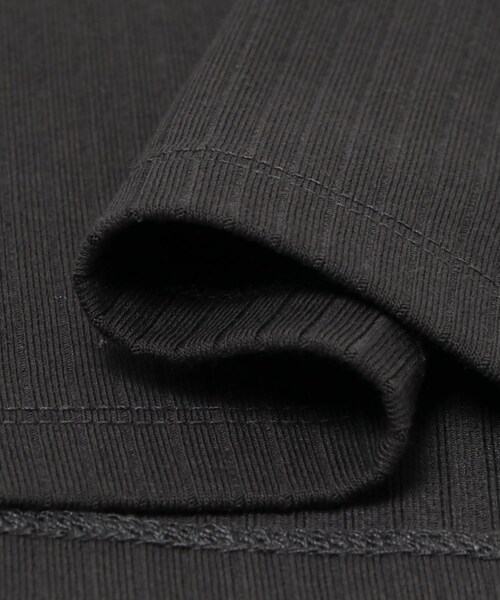 URBAN RESEARCH ROSSO（アーバンリサーチロッソ）の「汗染防止 フレンチリブTシャツ（Tシャツ/カットソー・レディース・OFF/CHARCOAL/GREIGE/SAX・Free）」の20枚目の写真