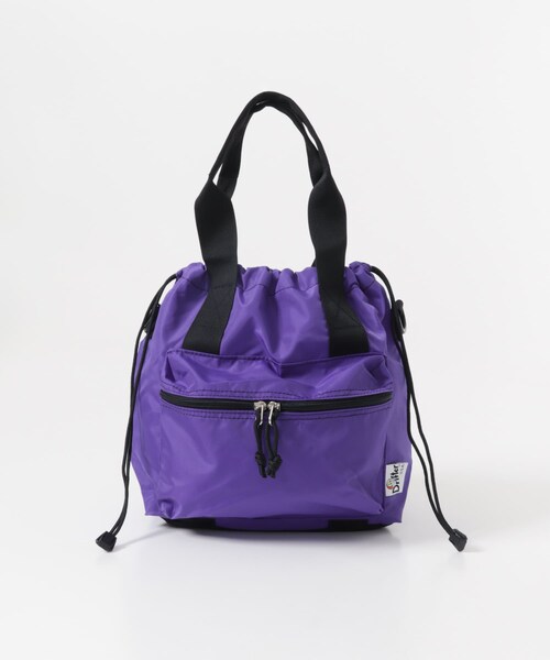 URBAN RESEARCH Sonny Label（アーバンリサーチサニーレーベル）の「DRIFTER　HANDLE POCKET TOTE（トートバッグ・レディース・BLACK/AMETHYST・One）」の13枚目の写真