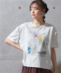 miclat | 大きいサイズ　miclatオリジナルプリントTシャツ(Tシャツ/カットソー)