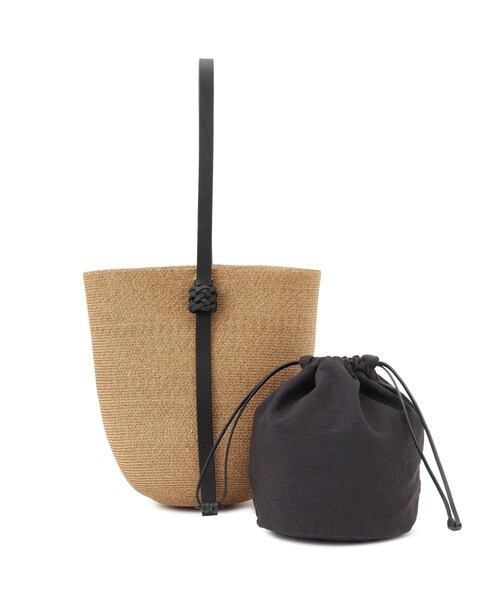 ADAM ET ROPE'(アダムエロペ)の「【J'aDoRe・一部店舗限定】【KAMARO'AN(カマロアン)】Koreng Bucket Bag(かごバッグ・レディース・キナリ・F)」の15枚目の写真