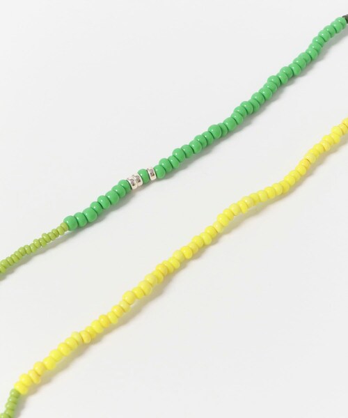 URBAN RESEARCH（アーバンリサーチ）の「FOLK/N　beads multi necklace（ネックレス・レディース・BEIGE2/WHITE/DARK GREY/LT.BEIGE/TURQUOISE1/GREEN2/TURQOISE2・-）」の20枚目の写真