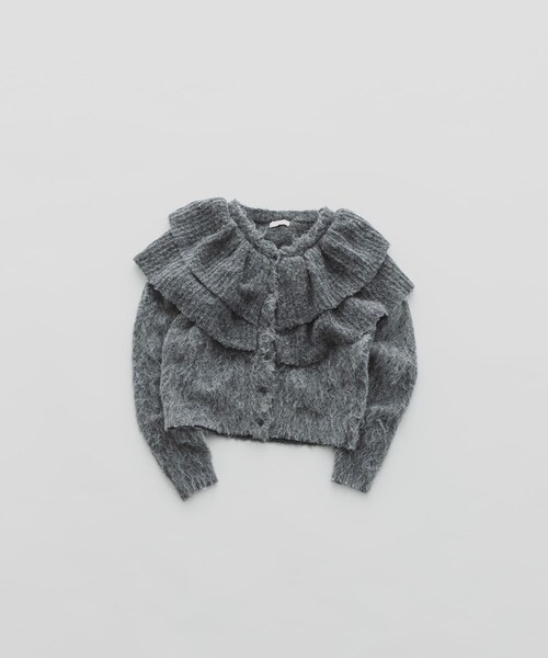 LAATO（ラート）の「frill frill knit cardigan（ニット/セーター・レディース・ラテ/シャドウ/モス/ハニー・FREE/Free）」の21枚目の写真