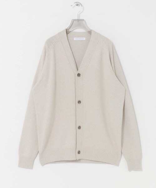 URBAN RESEARCH（アーバンリサーチ）の「SILK NOIL CARDIGAN（カーディガン/ボレロ・メンズ・NATURAL/BLACK・M/L）」の4枚目の写真