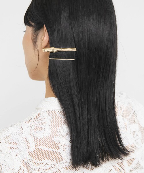 KBF（ケイビーエフ）の「メタルクリップピンセット（バレッタ/ヘアクリップ・レディース・SILVER/GOLD・One）」の13枚目の写真