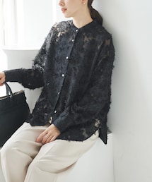 URBAN RESEARCH | カットジャガードバンドカラーシャツ(シャツ/ブラウス)