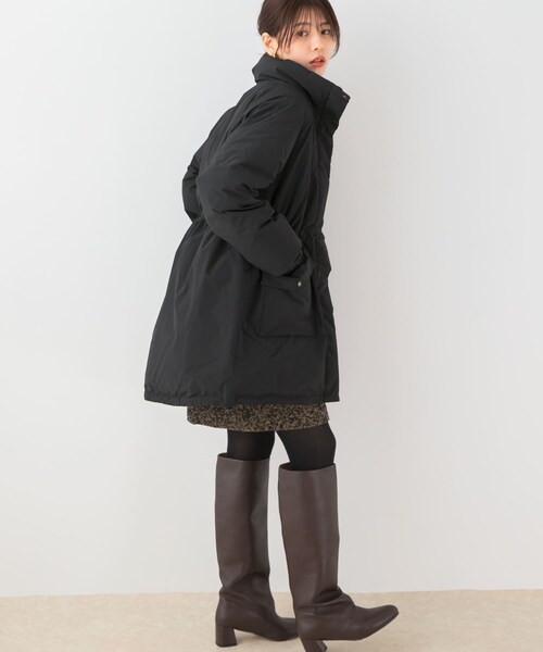 URBAN RESEARCH ROSSO（アーバンリサーチロッソ）の「F by ROSSO　撥水リバーシブルロングダウン（その他アウター・レディース・BROWN/BLACK・Free）」の10枚目の写真