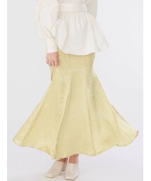 LAGUNAMOON | メロンヴィンテージサテンスカート(スカート)