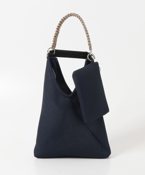 URBAN RESEARCH DOORS（アーバンリサーチドアーズ）の「2WAYメッシュバッグ（トートバッグ・レディース・CHARCOAL/NAVY・-）」の7枚目の写真
