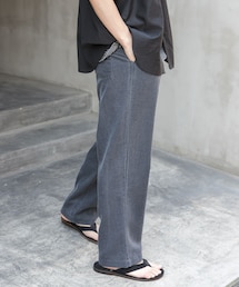 FORK&SPOON ピグメントプリントパンツ