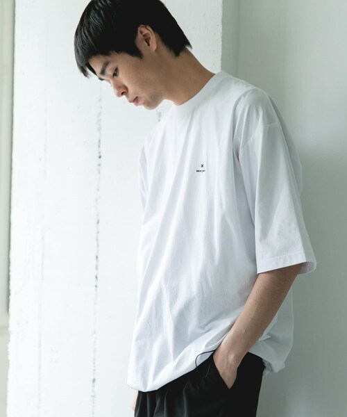 URBAN RESEARCH DOORS(アーバンリサーチドアーズ)の「『別注』Snow Peak Apparel×DOORS WA/AC DRAWSTRING T-SHIRTS(Tシャツ/カットソー・メンズ・WHITE/CHARCOAL/BROWN/FOLIAGE・M/L/XL)」の8枚目の写真