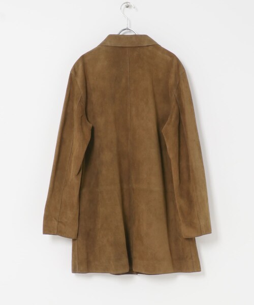 URBAN RESEARCH（アーバンリサーチ）の「LE17SEPTEMBRE　COW LEATHER SUEDE LONG COAT（テーラードジャケット・レディース・BROWN・36）」の8枚目の写真