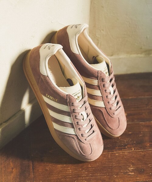 URBAN RESEARCH DOORS(アーバンリサーチドアーズ)の「adidas EXCLUSIVE GAZELLE INDOOR(スニーカー・メンズ・BROWN/INDIGO・25.5/26/26.5/27/27.5/28/28.5/29)」の4枚目の写真